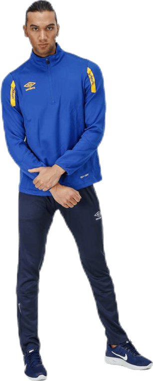 Core Sweat Half Zip Blue/Yellow - Bild 4