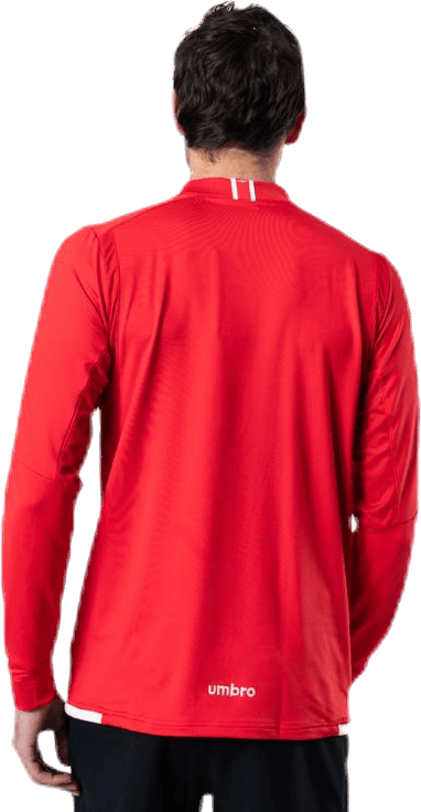 UX Elite Halfzip Top White/Red - Bild 3
