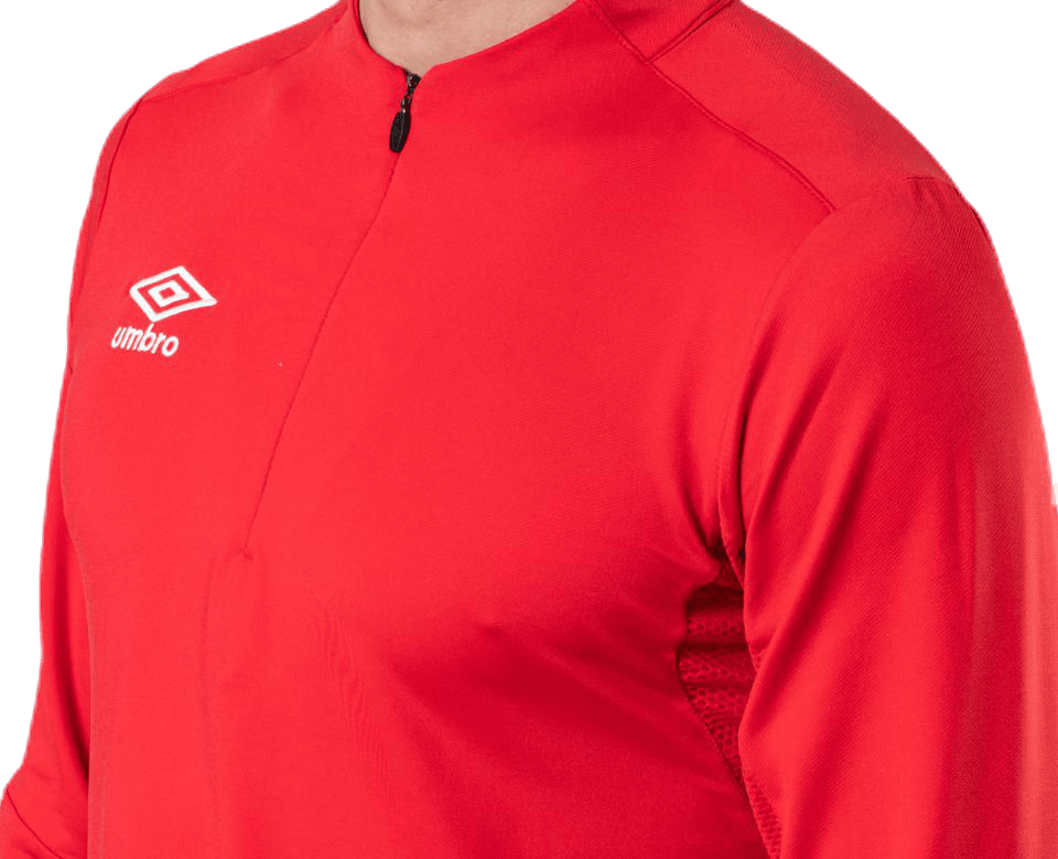 UX Elite Halfzip Top White/Red - Bild 6