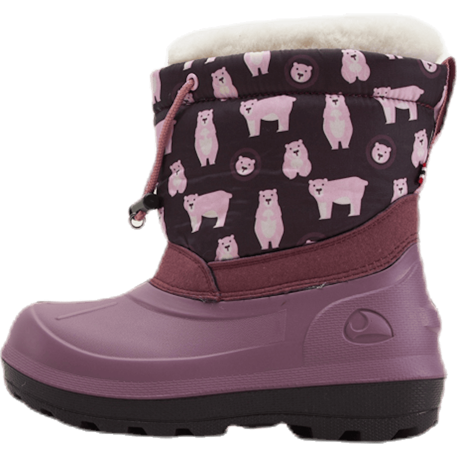 Snowfall Bear Purple