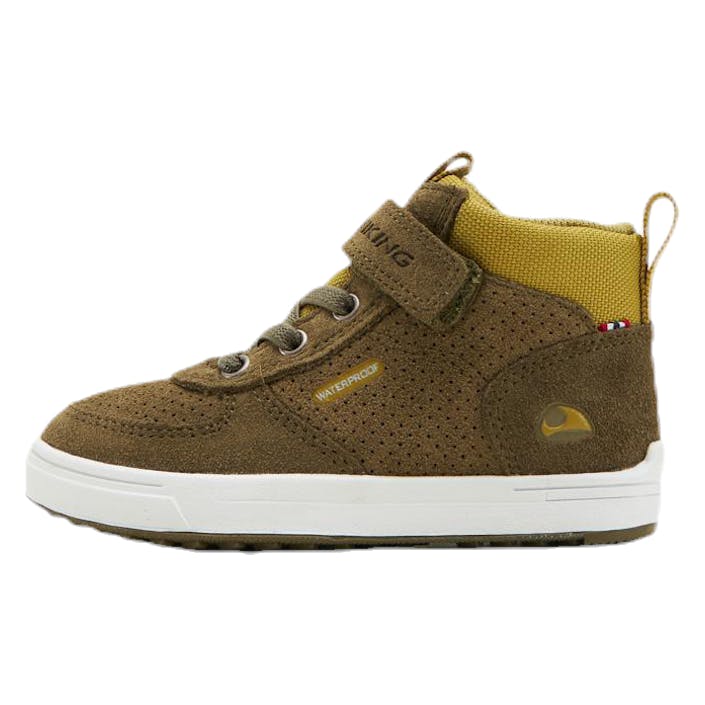 Samuel Mid WP Green, Unisex, Shoes, Boots, high-top sneakers, Green, EU 26