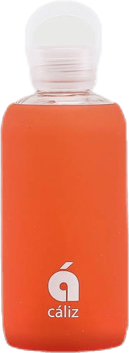 Glass Bottle 400 ml Orange, Unisex, Équipement, bouteilles & flacons, Orange, ONESIZE