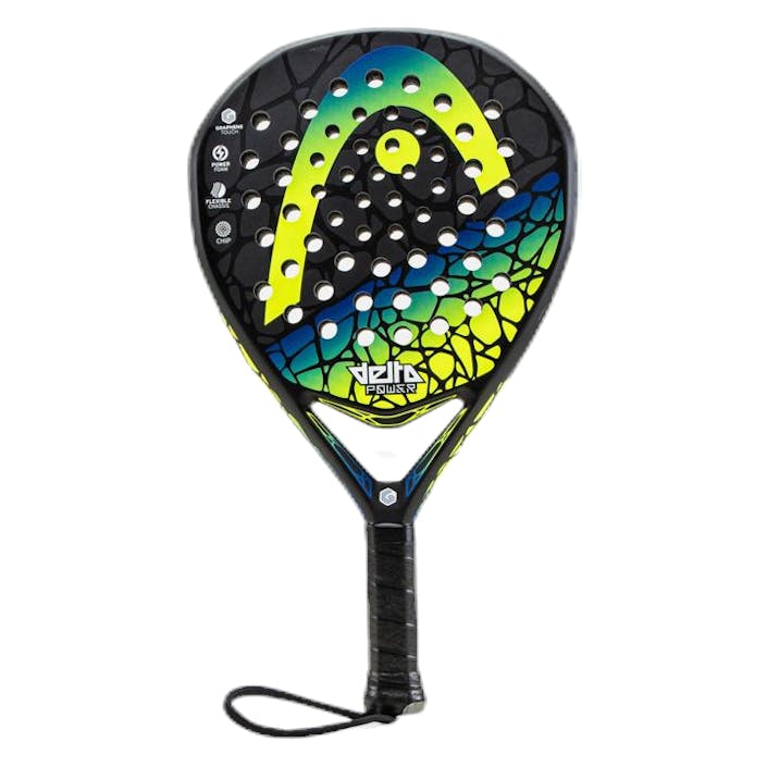Delta Power CB Black/Yellow, Unisex, Utrustning, racketar, Padel, Svart/Gul, ONESIZE