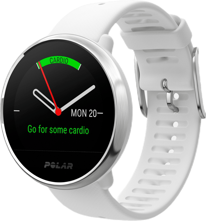 Ignite M/L White/Silver, Unisex, varusteet, Elektroniikka, Juoksu, Valkoinen/Hopea, M/L