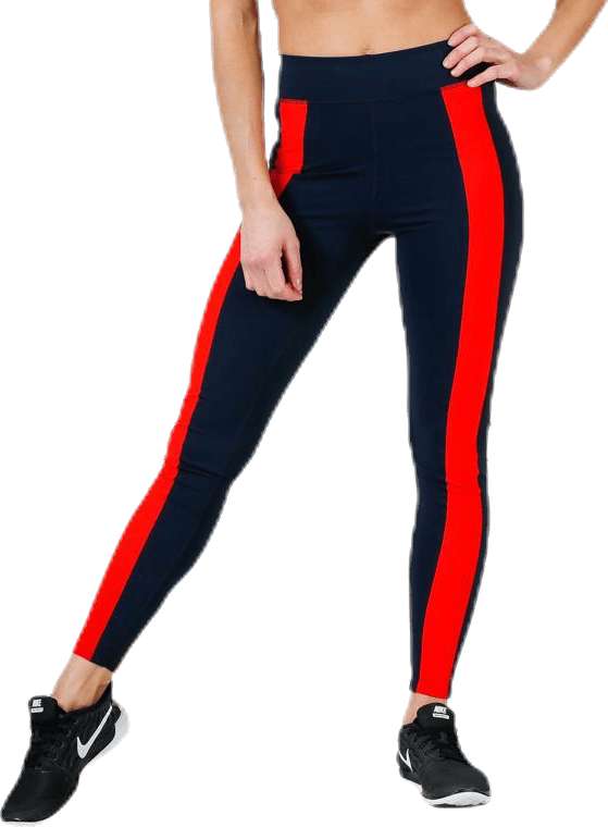 Brita Compression Poly Blue, Female, Apparels, Leggings, Workout, Blue, S