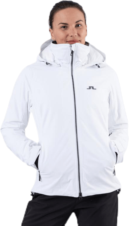 Truuli Jacket White, Female, Apparels, jackets, Alpine sports, White, L