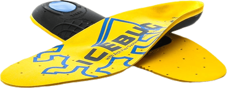 Insoles Slim Low Yellow, Unisex, Utrustning, Skydd, Gul, EU 35 3/4