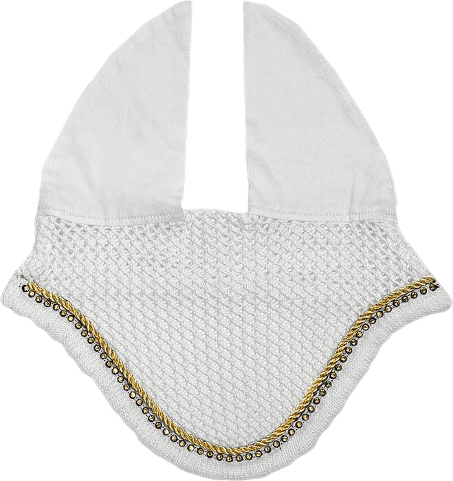 Fly Cover Crystal White/Gold