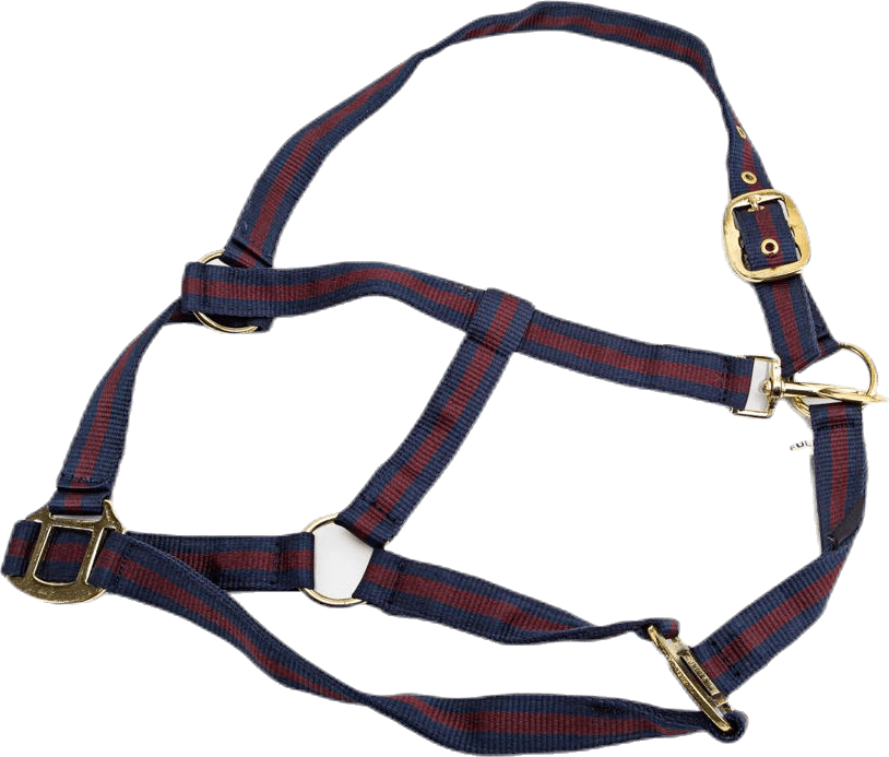 Striped Halter Blue/Red