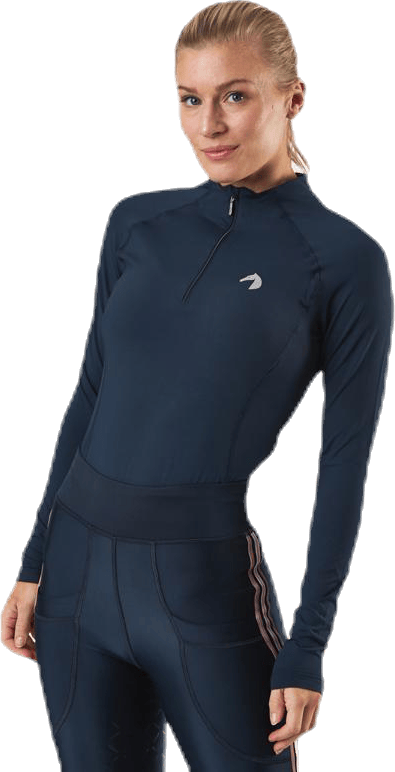Malou Long Sleeve Tech Top Blue