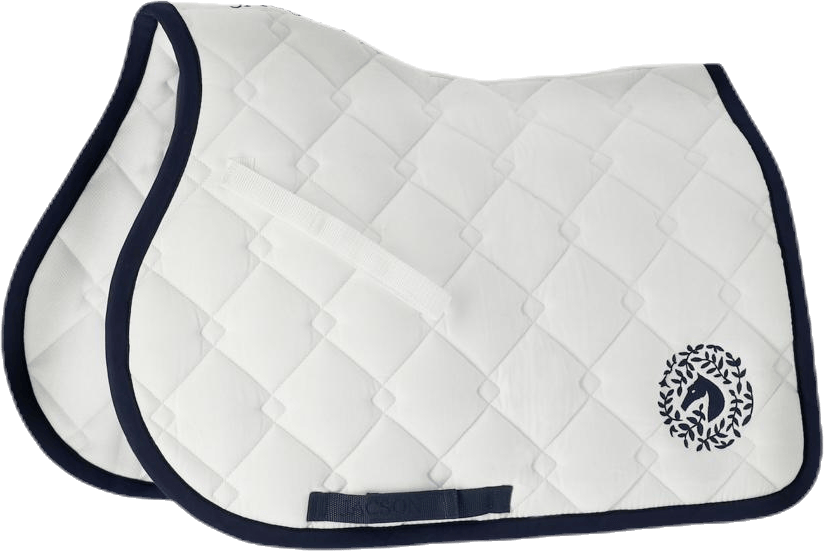Sydney Saddle Pad Blue/White