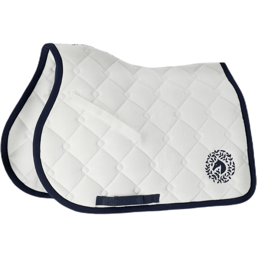 Sydney Saddle Pad Blue/White