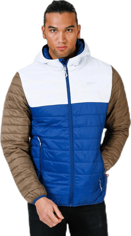 Vallerås Jacket Blue/Brown/White