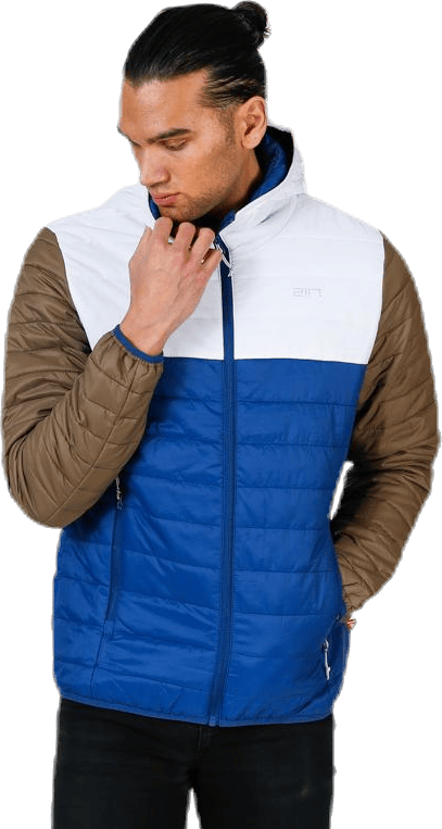 Vallerås Jacket Blue/Brown/White - Bild 2