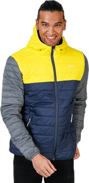 Vallerås Jacket Blue/Grey/Yellow