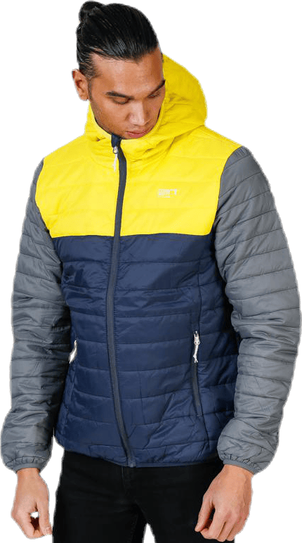 Vallerås Jacket Blue/Grey/Yellow - Bild 2