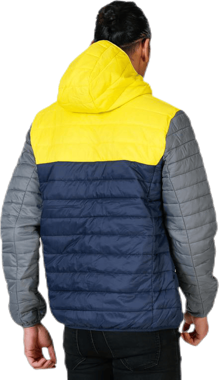 Vallerås Jacket Blue/Grey/Yellow - Bild 3