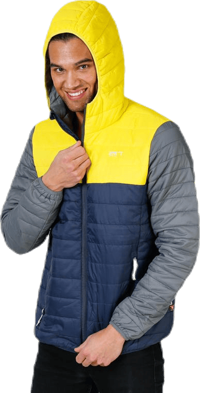 Vallerås Jacket Blue/Grey/Yellow - Bild 5