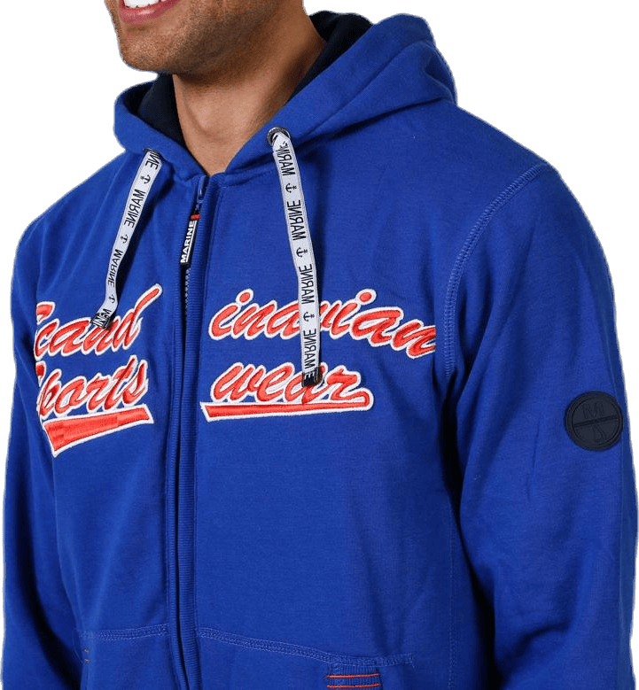 La Rochelle Zip Hood Blue - Bild 5