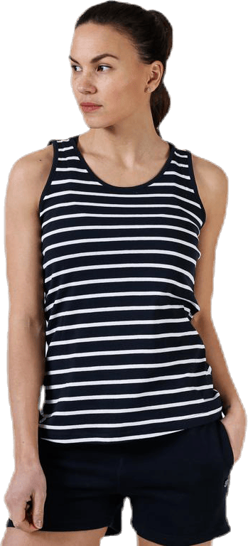 Taranto Tank Top Blue/White