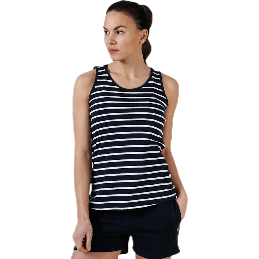 Taranto Tank Top Blue/White