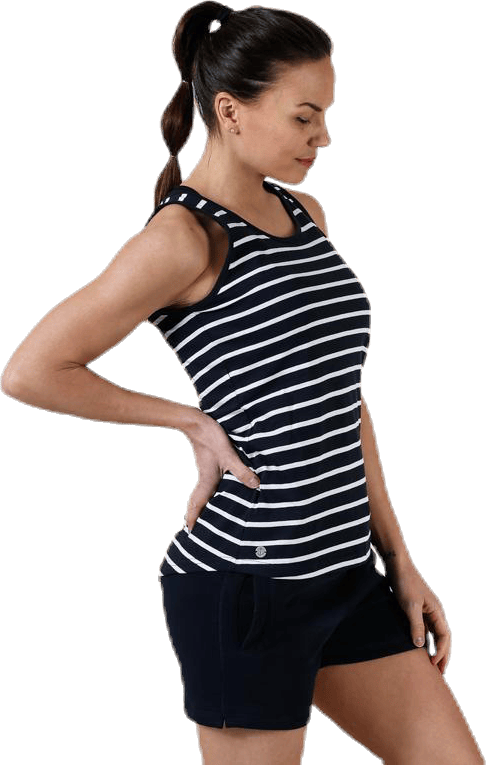 Taranto Tank Top Blue/White - Bild 4