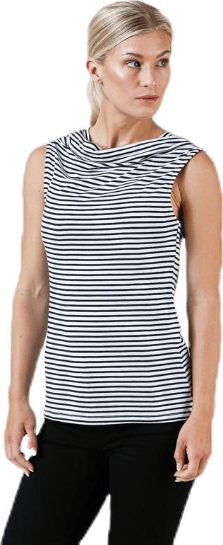 Pescara Tank Top Blue/White