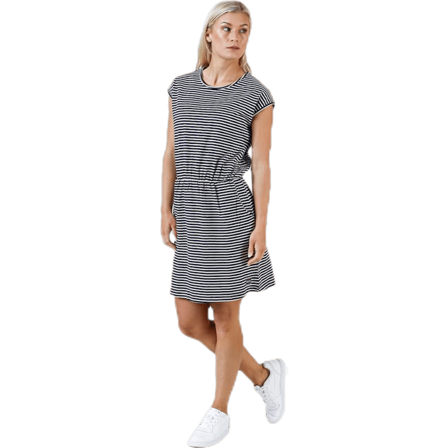 Neapel Dress Blue/White