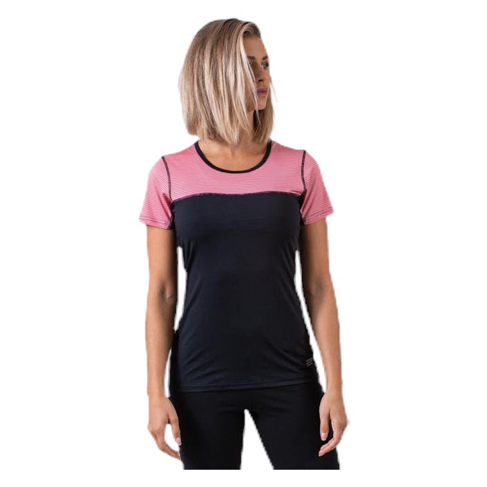 Top X-Cool, OT Black, Female, Tøj, T-shirt, Løb, Sort, M