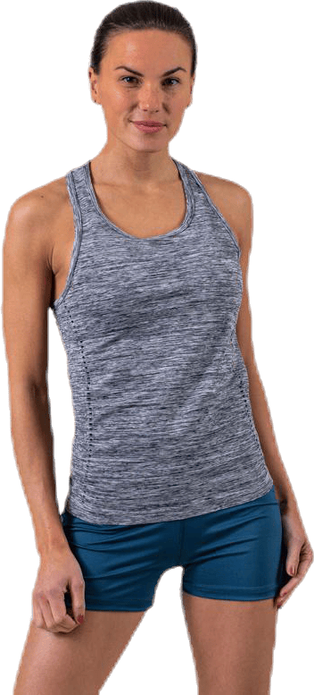 Linne Seamless, OT Grey, Female, Klær, Tops, Trening, Grå, S/M
