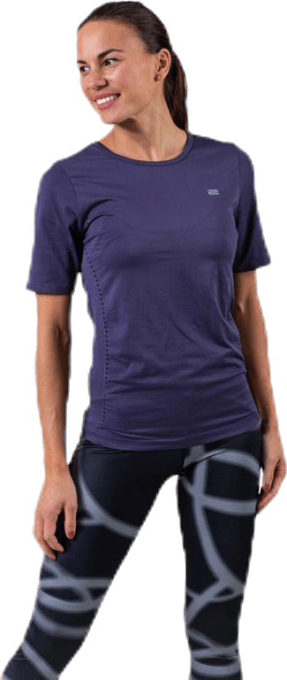 Top Seamless, OT Purple, Female, Abbigliamento, Maglietta, Allenamento, Viola, L/XL