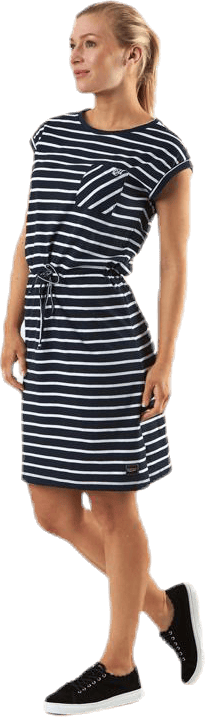 Bellevue Dress Blue/White - Bild 2