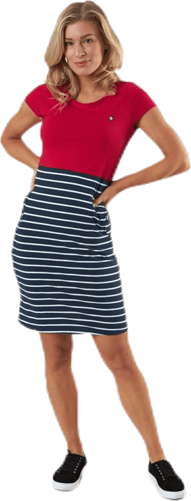 Miramar Dress Red, Female, Klær, skjørt og kjoler, Seiling, Rød, L