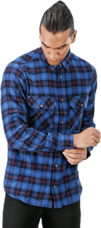 David Shirt Blue, Male, Apparels, Shirts, Blue, XL