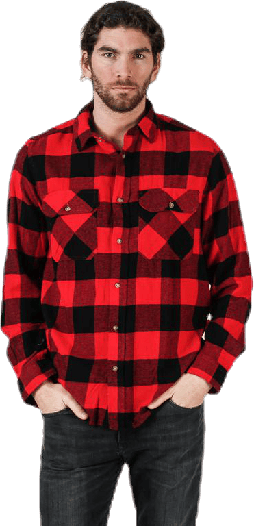 Dan Shirt Red, Male, Apparels, Shirts, Red, XXL