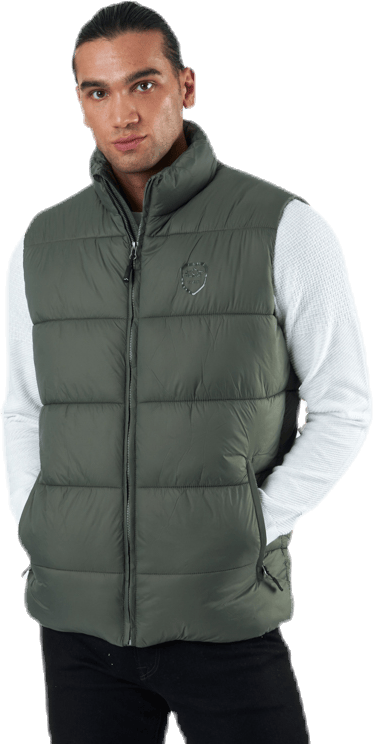 Johnson Waistcoat Grey, Male, Apparels, jackets, Grey, L