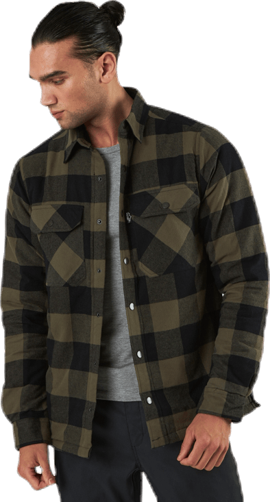 Darwin Shirt Green, Male, Klær, Skjorter, Grønn, XXXL