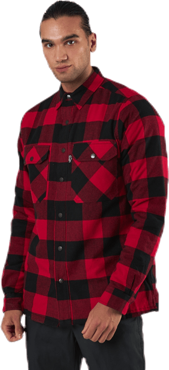 Darwin Shirt Red, Male, Klær, Skjorter, Rød, M