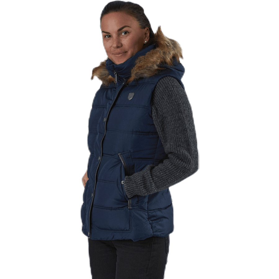 Nadja Waistcoat Blue - Bild 4