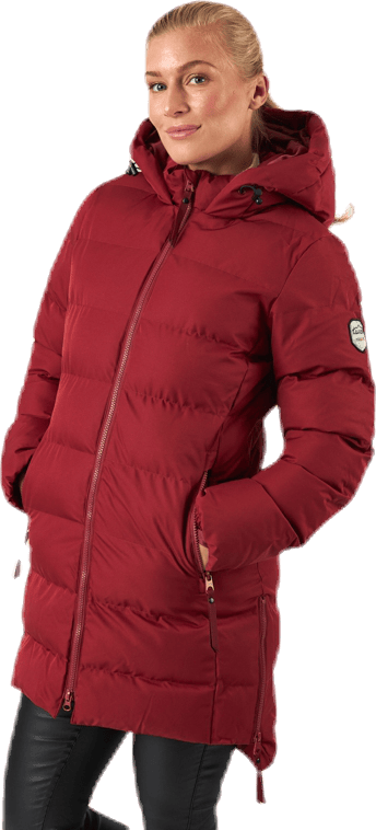 Mina Jacket Red, Female, Apparels, jackets, Red, XL