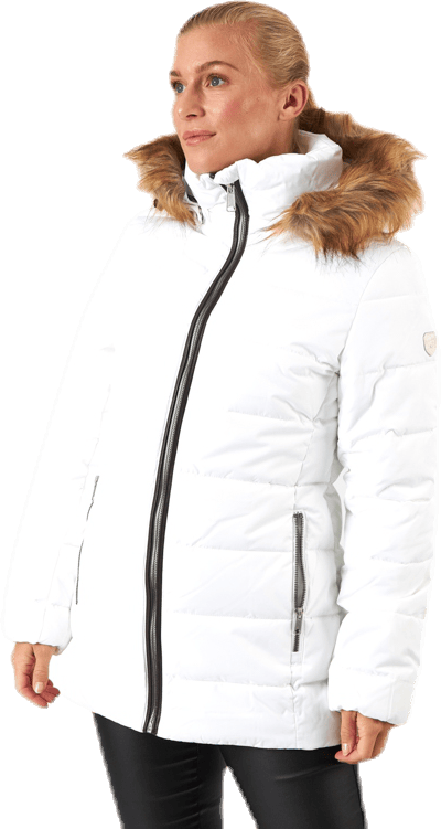 Idina Jacket White, Female, Apparels, jackets, White, XL