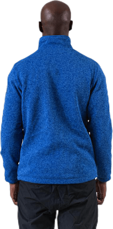 Ralf Melange Fleece Jacket w. Windproof Lining Blue - Bild 3