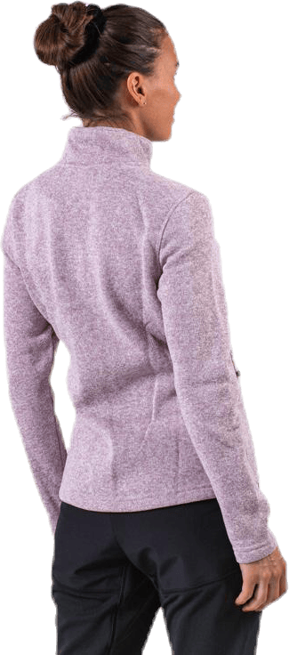 Paulina Melange Fleece Jacket Pink - Bild 3