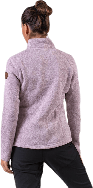 Paulina Melange Fleece Jacket Pink - Bild 4