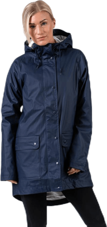 Saga Rain Jacket Blue, Female, Apparels, jackets, Blue, 48