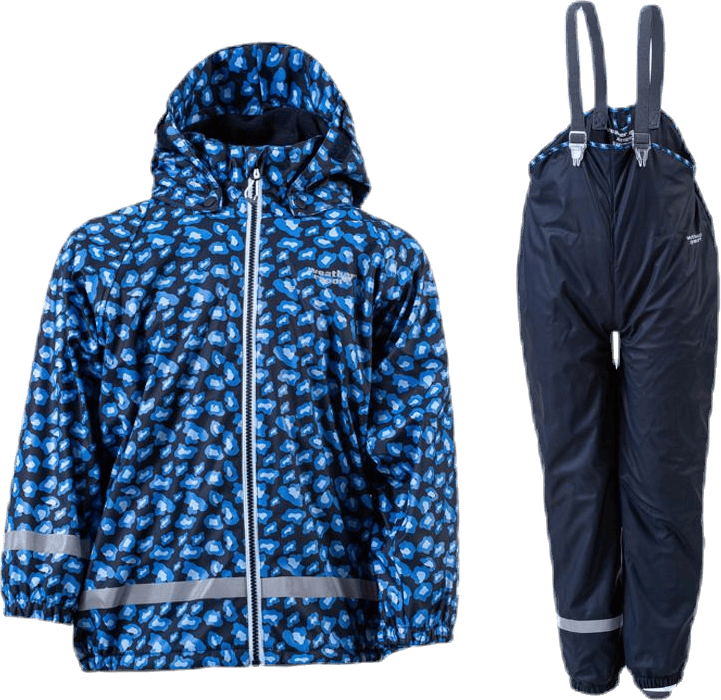 Ye Mini Rainset w/fleece Blue, Unisex, Apparels, Tracksuits & Overalls, Blue, 110