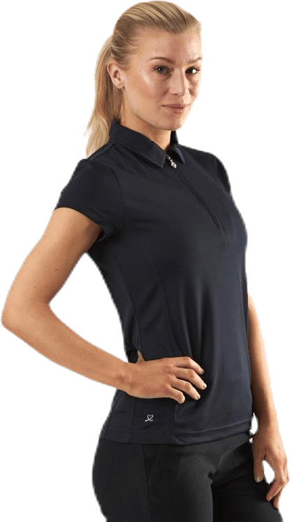 Macy S/S Polo Shirt Blue - Bild 3