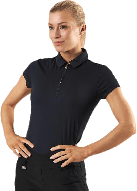 Macy S/S Polo Shirt Blue - Bild 4