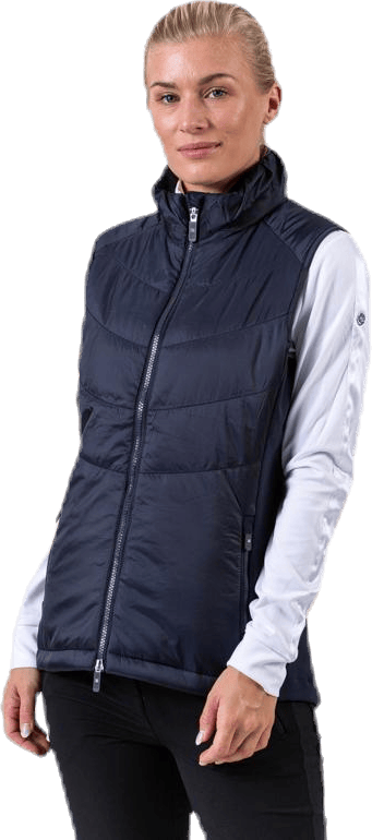 Jaclyn Padded Vest Blue