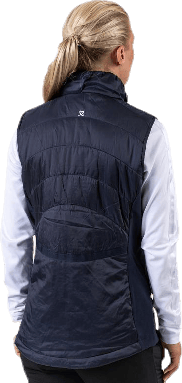 Jaclyn Padded Vest Blue - Bild 4